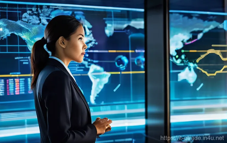 무역 전문가로서의 경력 관리 방법 - **Prompt 1: The Visionary Leader in Global Trade**
    "A highly detailed, realistic image of a conf...